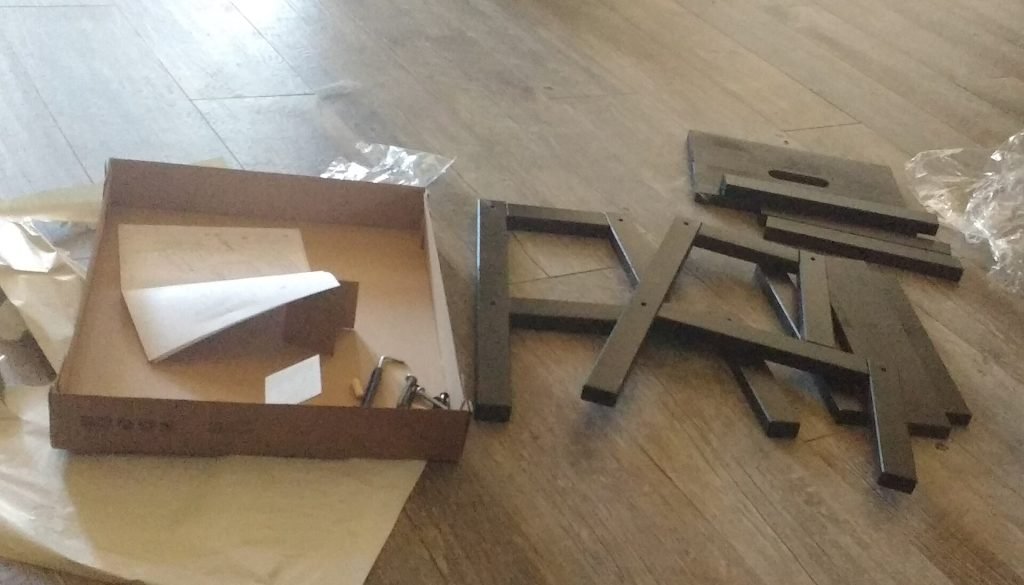 Assembling flat-pack furniture